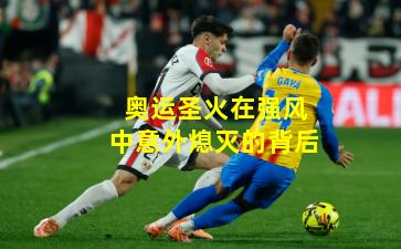 奥运圣火在强风中意外熄灭的背后